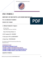 FEC Disclosure Form 3 For Michael Grimm For Congress