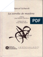 Marcel Swob, La Estrella de Madera, Traducción de Una Pérez-Ruiz, Prólogo de José Emilio Pacheco, Verdehalago, 1997