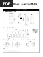 Led RGB Super Bright SMD1206