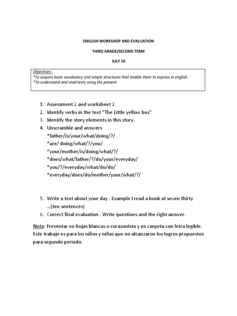 Third Grade English Workshop Guide | PDF | Semiotics | Linguistic ...
