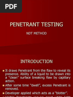 Penetrant Testing: NDT Method