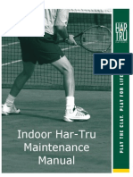 Indoor Har-Tru Maintenance Manual