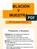 Poblacion y Muestra