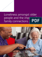 Loneliness Amongst Older People and the Impact of Family Connections