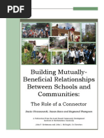 Building Mutually Beneficial School-Community Relationships