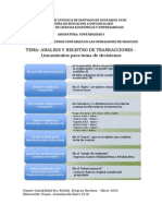 Analisis y Registro de Transacciones Corolario MLR Enero14