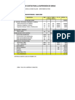 Estructura de Presupuesto