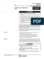 Manejo Instalación Operación y Mtto de Equipos Eléctricos PDF