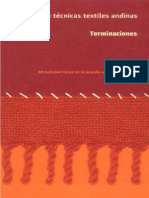 Manual de Tecnicas Textiles Andinas Terminaciones