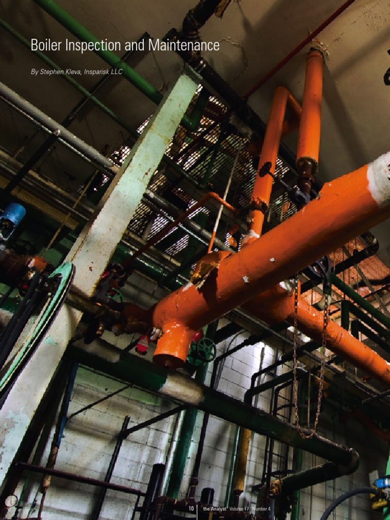 Essential Boiler Inspection Guide | PDF | Boiler | Valve