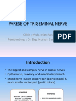 Parese of Trigeminal Nerve