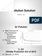 Air Pollution Solution S 332
