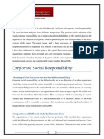 Corporate Social Responsibility