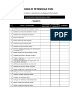 Programa de Aprendizaje Dual IV Semestre