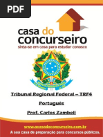 Apostila TRF4.2014 Portugues Zambeli