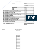 Required Reading Completion Form