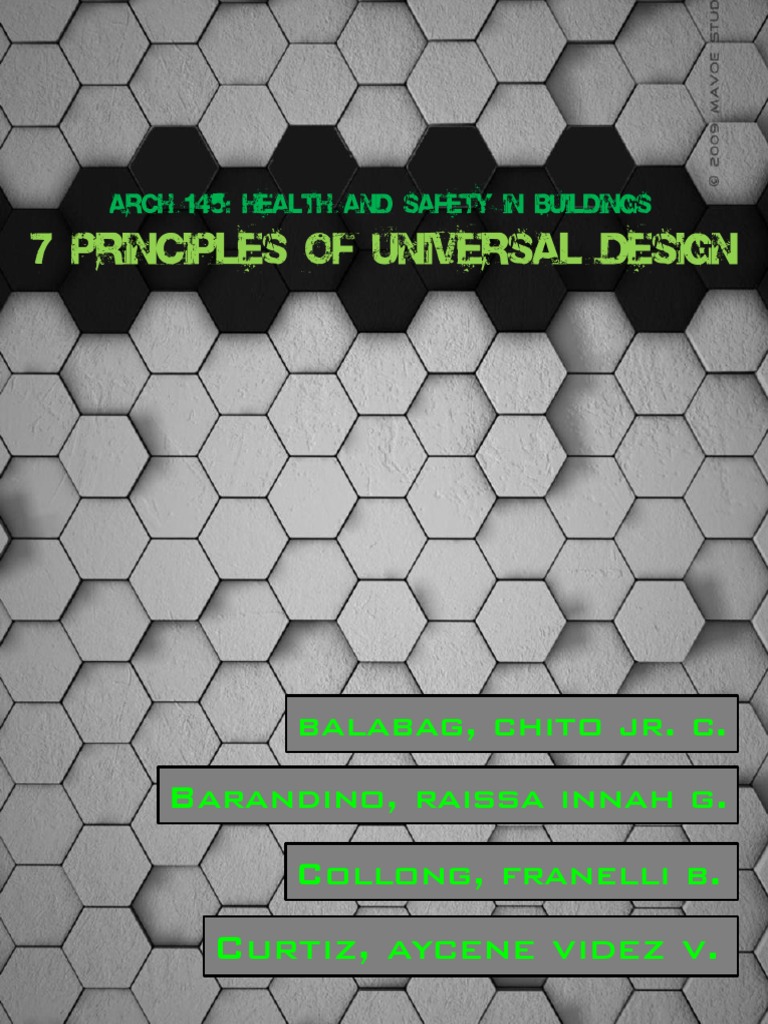Seven Principles of Universal Design | Download Free PDF | Scissors
