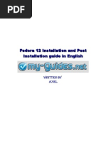 Download fedora 12 installation and post installation guide in english by Dr-SabryAbdelmonem SN22948657 doc pdf