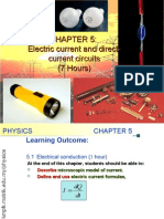 Matriculation Physics Electric Current and Direct Current Circuit