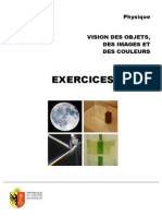 Exercices Optique 10e PDF