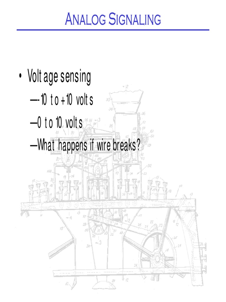 Voltage Sensing: Analog Signaling | PDF