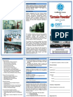 Brochure for Certificate Course on Corrosion PreventionApril 21-30-2014