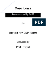 Case Laws for May 2014