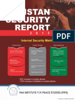 Pakistan Security Report 2013