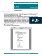 Screenwriting Guide