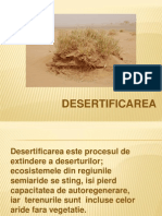 desertificarea