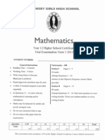 2013 HGHS 2U Trial (With Solutions)