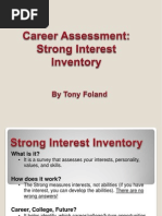 Career Assessment Inventory Standard 8