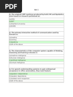 Artificial Intelligence MCQ'S