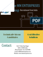 MM Enterprises: Recruitment Leaflet 2