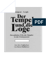 Baigent & Leigh - Der Tempel Und Die Loge