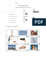 Demonstratives This-That - Ejercicios Repaso PDF