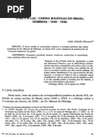 Hansen - 1995 - O Nu e a Luz. Cartas Jesuíticas Do Brasil. Nóbrega