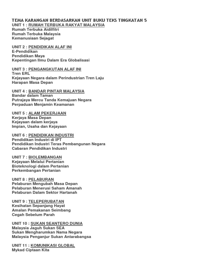 Latihan N Contoh Karangan