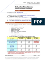 PL2303 Windows Driver User Manual v1.9.0