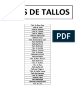 Tipos de Tallos