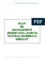 Plan PN Dumbrava 2013