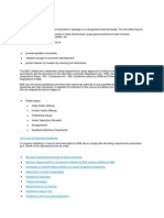 1listing Means Admission of Securities To Dealings On A Recognised Stock Exchange