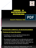 Producción comercial microorganismos