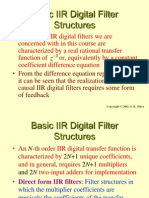 IIR Direct Form Realization