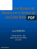 Hospitales en Situaciones de Desastre