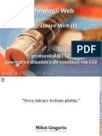 Web02ProgramareWeb HTTP CGI