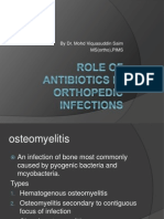 Role of Antibiotics in Orthopedic Infections