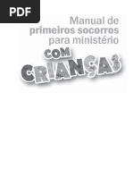 Manual de Primeiros Socorros Para Ministério Infantil
