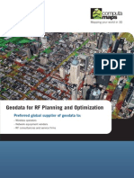 Geodata for RF Planning and Optimization 2012