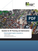 Geodata For RF Planning and Optimization 2012